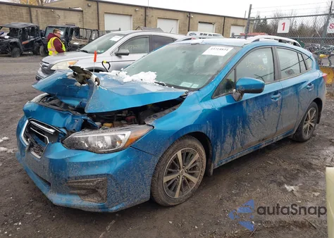 2019 Subaru Impreza 2.0I Premium from USA, damaged, VIN 4S3GTAC61K3735728